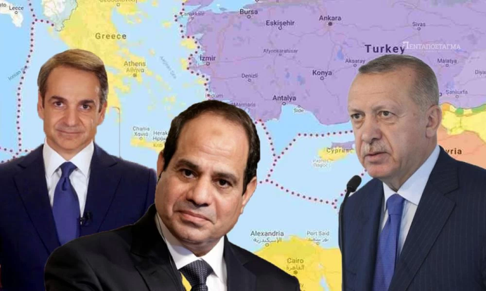 Eπίθεση Άγκυρας κατά Ελλάδας-Αιγύπτου: ''Στόχος σας η Τουρκία''